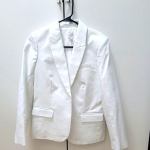 J Crew White Blazer